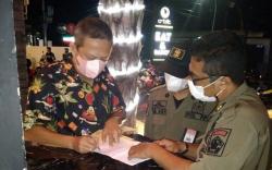 Satpol PP Padang Panggil Pengelola Kafe yang Diduga Langgar Prokes