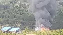 KKB Bakar Sekolah di Pegunungan Bintang, Sempat Kontak Tembak dengan TNI-Polri