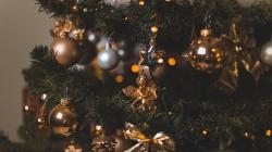 Duh... Perempuan Lansia Tewas Tertimpa Pohon Natal Raksasa Tumbang