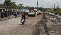 Jalan Trans Kalimantan Rusak akibat Banjir Selama Tiga Pekan