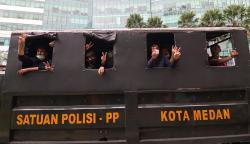 Ganggu Ketertiban Selama 48 Jam, Aksi Pencari Suaka di Medan Berakhir Ricuh
