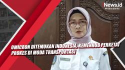 Video Omicron Ditemukan Indonesia, Kemenhub Perketat Prokes di Moda Transportasi<