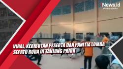 Video Viral, Keributan Peserta dan Panitia Lomba Sepatu Roda di Tanjung Priok