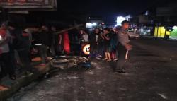 Tabrakan dengan Angkutan Umum, Pemotor di Sukabumi Tewas di Tempat