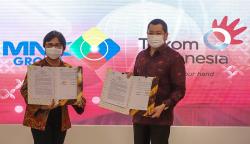MNC Group-Telkom Indonesia Kolaborasi, Tayangkan Konten Vision+ di IndiHome