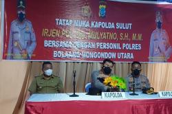Temui Polres Bolmut, Kapolda Sulut: Jadilah Polisi yang Profesional dan Dicintai Masyarakat