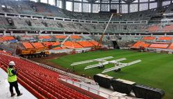 Progres Pembangunan Jakarta International Stadium Hampir 91 Persen Rampung