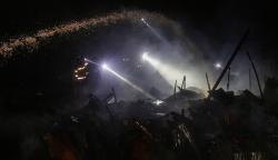 20 Rumah Permukiman Padat Penduduk di Palangkaraya Hangus Terbakar