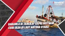 Bakamla RI Tangkap Kapal Vietnam Curi Ikan di Laut Natuna Utara