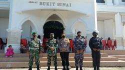 Kapolres dan Dandim 1312 Talaud Kompak Cek Pengamanan Natal di Gereja, Ini yang Dilakukan