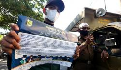 Polisi Syariat Islam Sosialisasi Larangan Perayaan Tahun Baru di Aceh