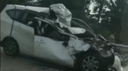 Kronologi Kecelakaan di Tol Jagorawi, Pengemudi Toyota Calya Tewas setelah Hantam Truk
