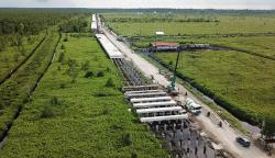 Pembangunan Jembatan Layang Trans Kalimantan untuk Antisipasi Banjir 