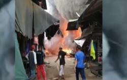 Kaget Lihat Rumahnya Terbakar, 1 Warga di Pasar Pundu Kotim Meninggal