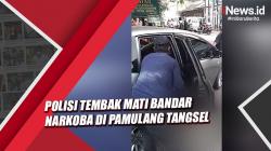 Polisi Tembak Mati Bandar Narkoba di Pamulang Tangsel