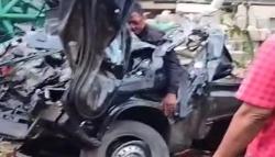 Pikap Hantam Truk Bermuatan Besi di Cianjur, 1 Tewas 3 Luka Berat 