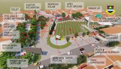 Wow Keren, Alun-alun Cililin KBB Bakal Disulap Jadi The Little Mekkah dan Madinah<