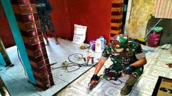 Korem 133 NW Renovasi Rumah Orang Tua Salsabila Korban Kecelakaan Nagreg