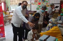 Binda DIY Gelar Vaksinasi Massal di Kulonprogo, Wabup: Vaksinasi Anak Jadi Syarat PTM
