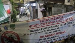 Kasus Aktif Covid-19 Turun, Micro Lockdown Kelurahan Krukut Jakbar Dicabut