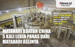 Infografis Matahari Buatan China Lebih Panas dari Aslinya