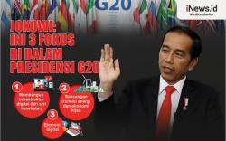 Infografis Jokowi Paparkan 3 Fokus RI dalam Presidensi G20  