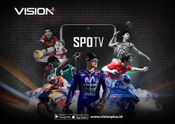 Pertama Kali di Indonesia, Vision+ Hadirkan Streaming Channel Olahraga Premium SPOTV
