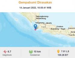 Guncangan Gempa M6,6 Terasa di Jakarta, BMKG: Getaran Seakan-akan Truk Berlalu