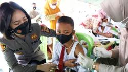 Polres Gorontalo Targetkan 3.000 Anak Ikut Vaksinasi Covid-19<