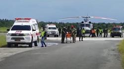 Anggota TNI Korban Baku Tembak KKB Dievakuasi Gunakan Helikopter ke RS TNI AL Kota Sorong