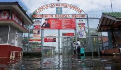 Lapas Pekalongan 2 Hari Terendam Banjir, Begini Kondisi Warga Binaan