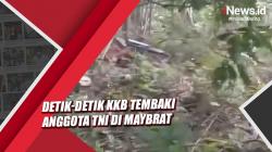 Brutal, Detik-Detik KKB Tembaki Anggota TNI yang Perbaiki Jembatan di Maybrat
