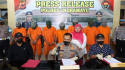 Sindikat Curanmor Indramayu Terbongkar, Polisi Tangkap 7 Pelaku dan Sita 25 Motor Curian<