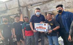 Bantuan Mulai Mengalir untuk Korban Kebakaran Simpang Bombat Palembang
