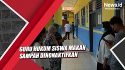 Guru Hukum Siswa Makan Sampah di Buton Dinonaktifkan