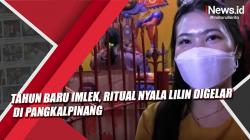Video Tahun Baru Imlek, Ritual Nyala Lilin Digelar di Pangkalpinang