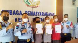3 Napi di Lapas Pasaman Barat Bebas Usai Dapat Asimilasi<