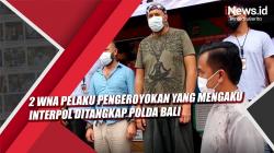 2 WNA Pelaku Pengeroyokan yang Mengaku Interpol Ditangkap Polda Bali