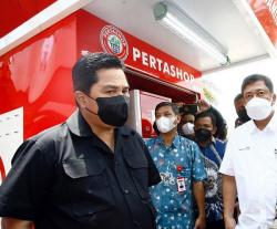 Ciptakan Keseimbangan Ekonomi, Erick Thohir Targetkan 10.000 Unit Pertashop di Seluruh Indonesia  