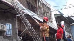 Pabrik Roti di Medan Terbakar, 3 Pekerja dan Seorang Petugas Damkar Terluka