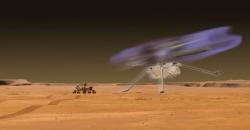 Penerbangan Helikopter Mars di Masa Depan Bisa Bikin Udara Bersinar Biru, Ini Alasannya