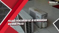 Video Pelaku Pencurian AC di Kembangan Diciduk Polisi