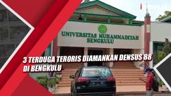 Video 3 Terduga Teroris Diamankan Densus 88 di Bengkulu