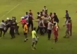 Liga 3 di Stadion Gajayana Malang Ricuh, Wasit Dikejar hingga Dikeroyok Pemain