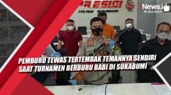Video Pemburu Tewas Tertembak Temannya Sendiri saat Turnamen Berburu Babi di Sukabumi<