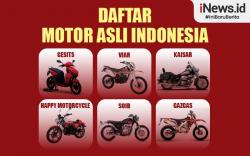 Daftar Motor Asli Indonesia, Tak Kalah Keren dari Merek Jepang Ada yang Bertenaga Listrik