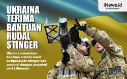 Infografis Ukraina Terima Bantuan Rudal Stinger dari Lithuania