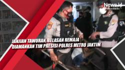 Janjian Tawuran, Belasan Remaja Diamankan Tim Presisi Polres Metro Jaktim
