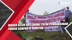 Video Warga Gelar Aksi Damai Tolak Pembangunan Pabrik Sampah di Rorotan