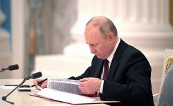Putin Teken Perjanjian, Rusia Dapat Hak Bangun Pangkalan Militer di Donetsk Ukraina